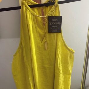 Mlle Gabrielle (2x) Noen Yellow Halter D